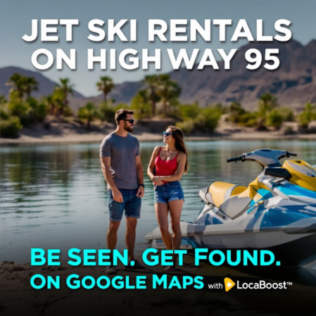 Jet Ski Rentals on Highway 95 Bullhead City - Be Seen Get Found on Google Maps with LocaBoost
