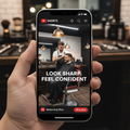 Barbershop YouTube Short Video Ad