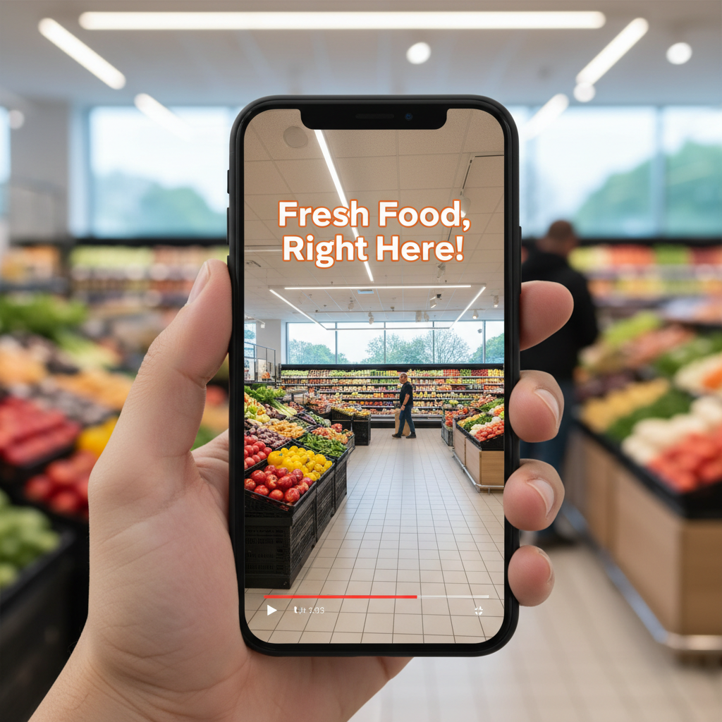 Grocery Store Video Ad