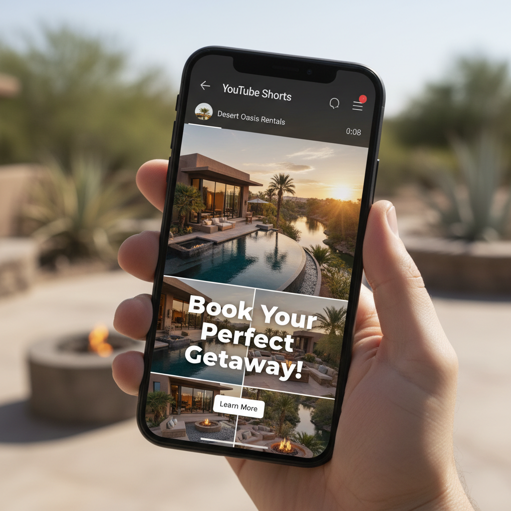 Vacation Rental YouTube Short Video Ad