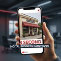 8-Second Digital Business Card Video