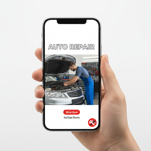 Auto Repair 8-Second YouTube Short Video Ad