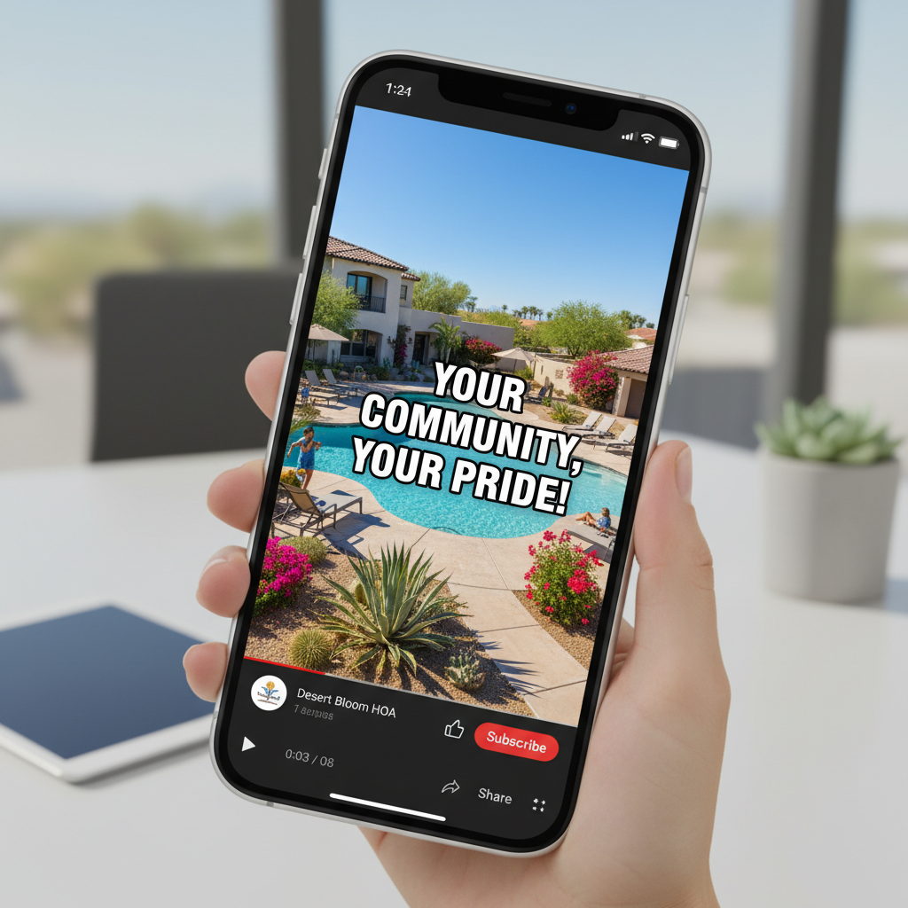 HOA & Community YouTube Short Video Ad