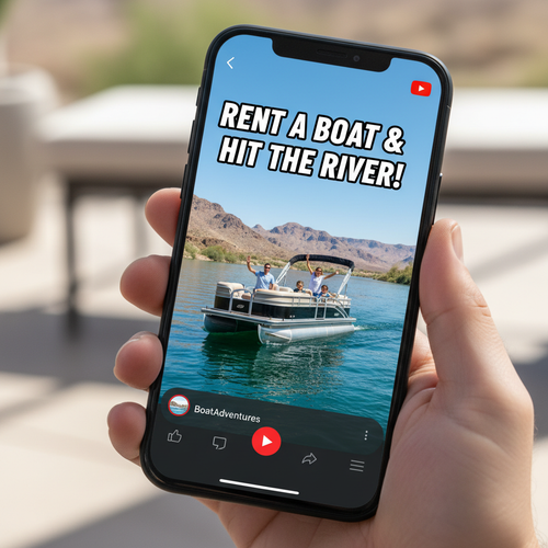 Boat Rental YouTube Short Video Ad