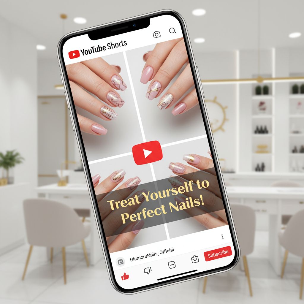 Nail Salon YouTube Short Video Ad