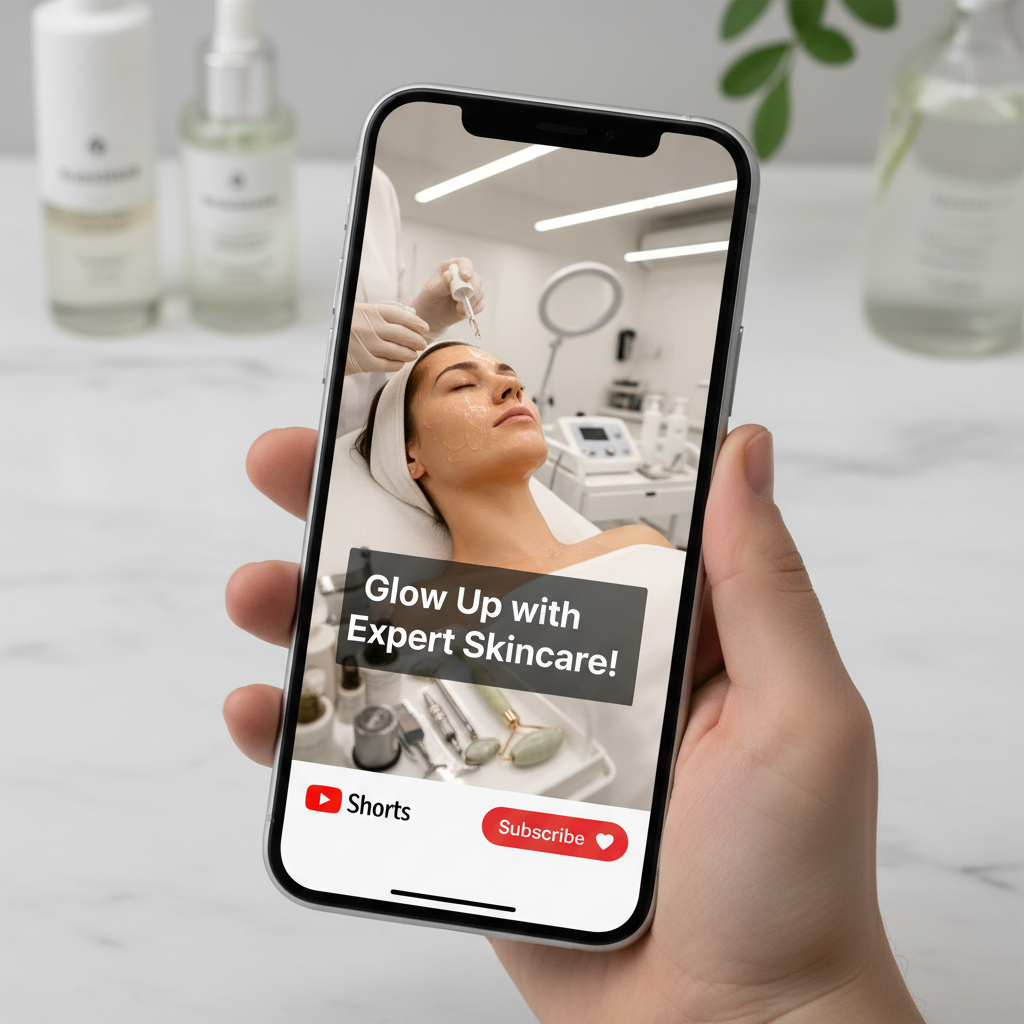 Skincare & Esthetics YouTube Short Video Ad